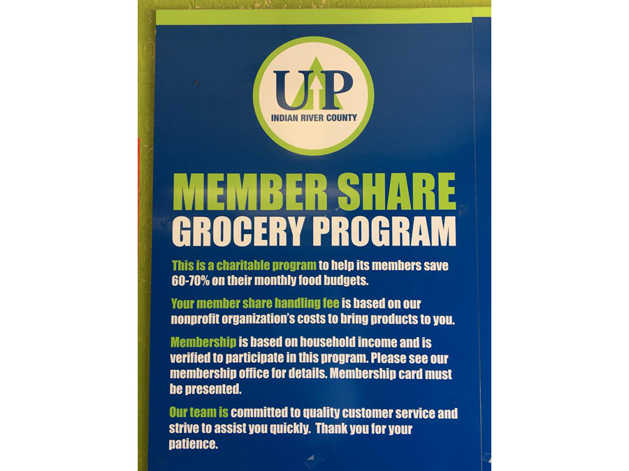 Poster for Grocery program